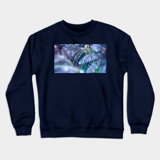 Waterdrops in margenta v1 Crewneck Sweatshirt